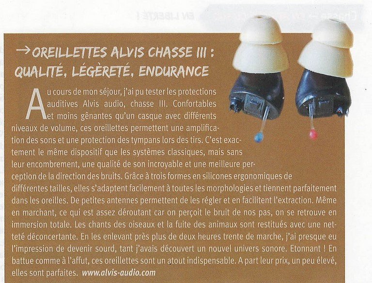 essai ALVIS Chasse III