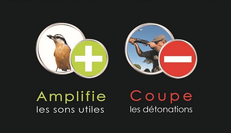 Oreillette chasse & tir