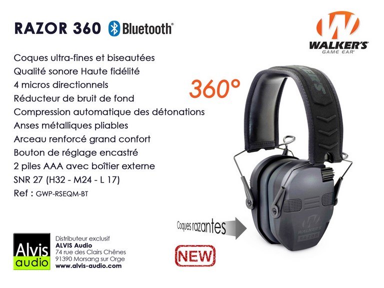 Fiche WALKER'S 360 BT