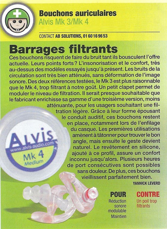 Article presse ALVIS Mk 3