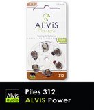 Piles auditive ALVIS T 312 Piles auditive ALVIS T 312