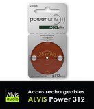 Piles auditives rechargeables T 312 Piles auditives rechargeables T 312